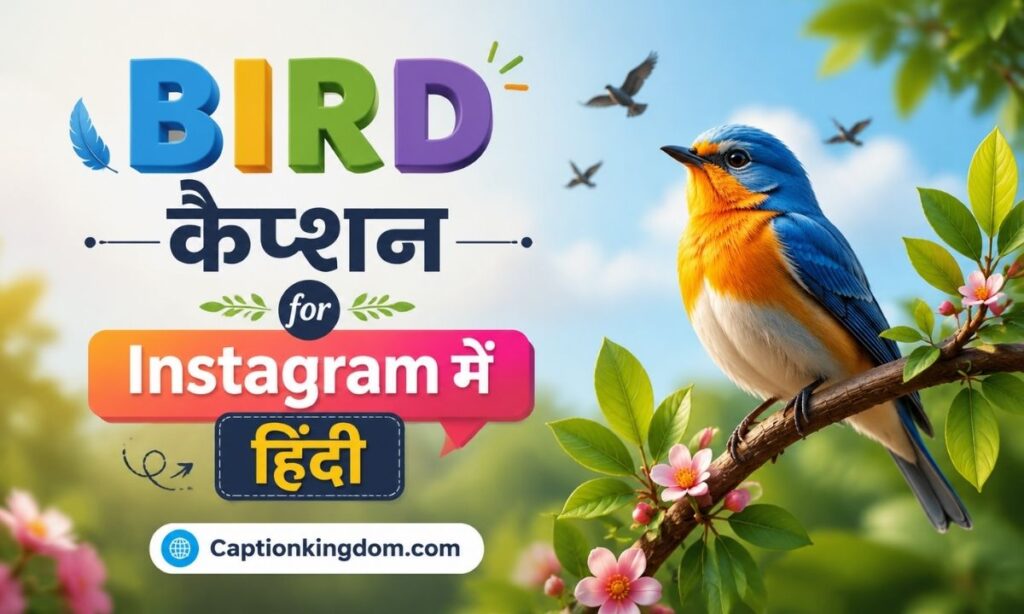 Bird Captions for Instagram in Hindi