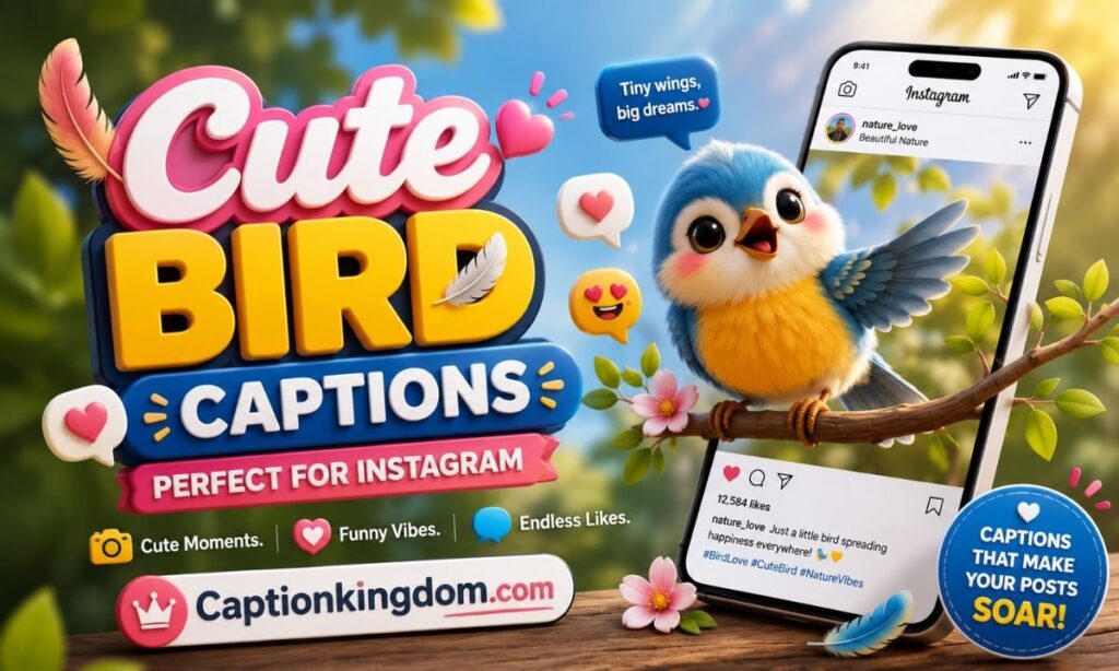 Cute Bird Captions