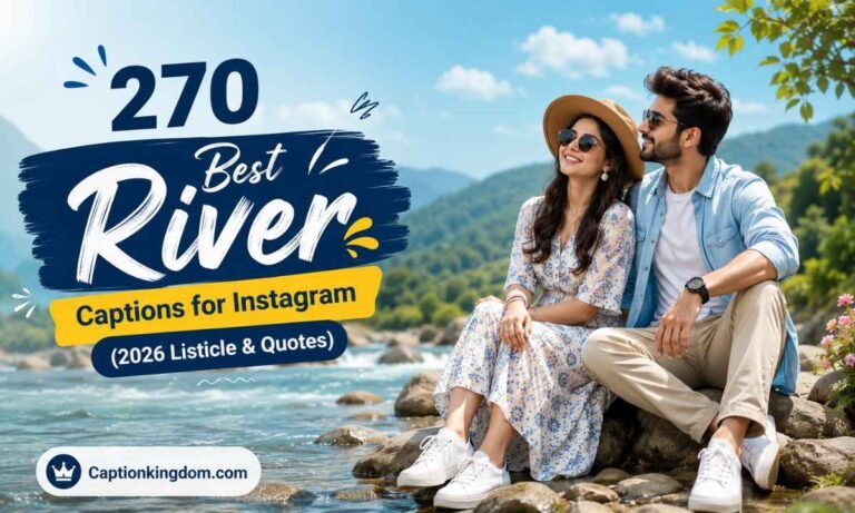 270 Best River Captions for Instagram (2026 Listicle & Quotes)