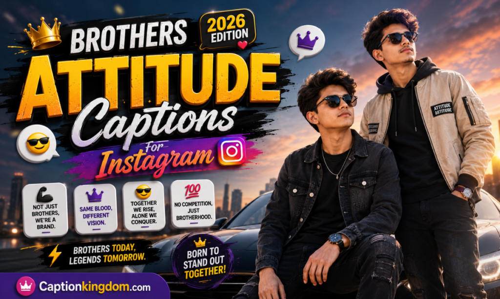 Best Brother Love Caption