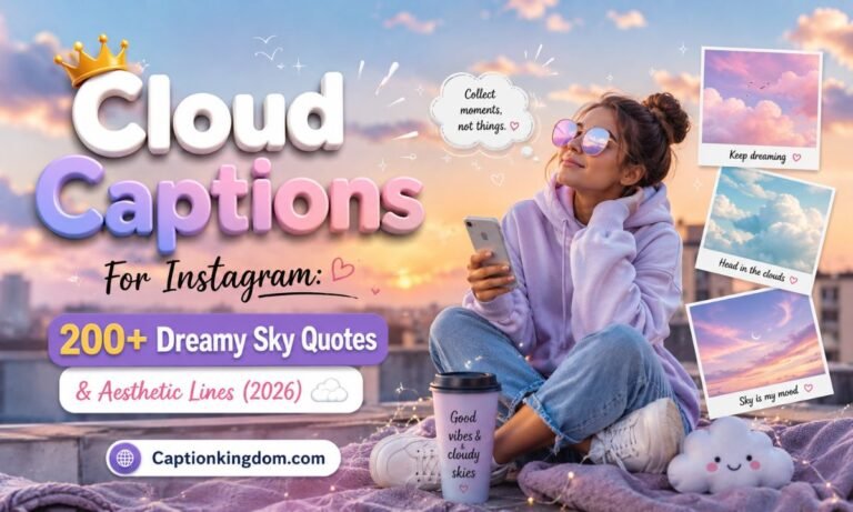 Cloud Captions For Instagram_ 200+ Dreamy Sky Quotes & Aesthetic Lines (2026) ☁️