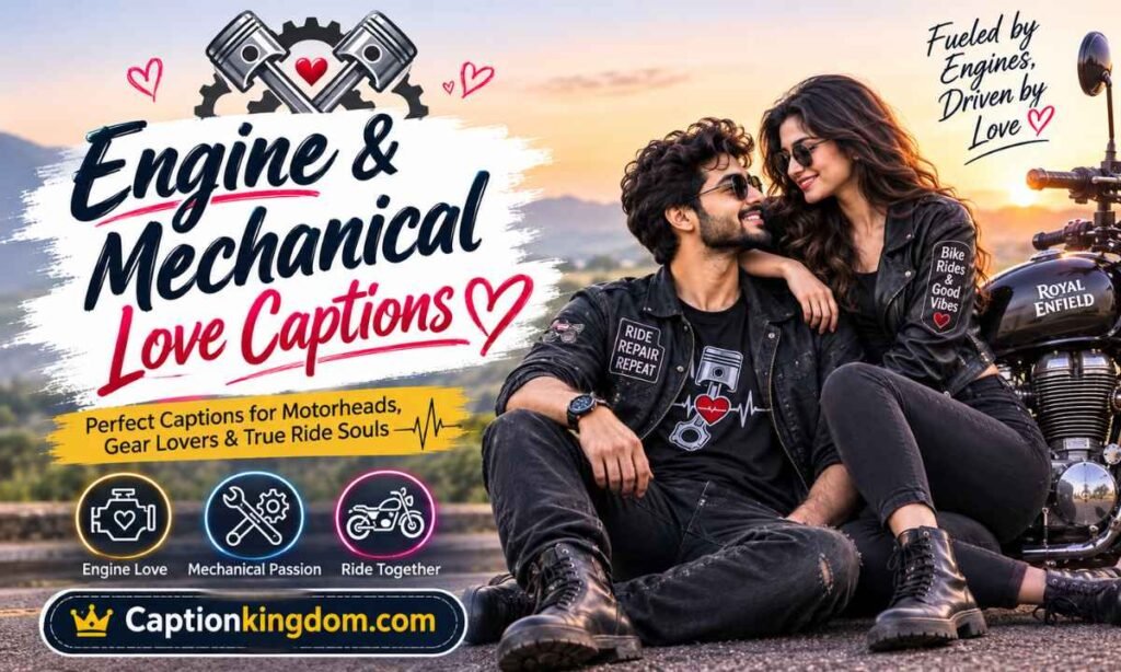 Engine & Mechanical Love Captions