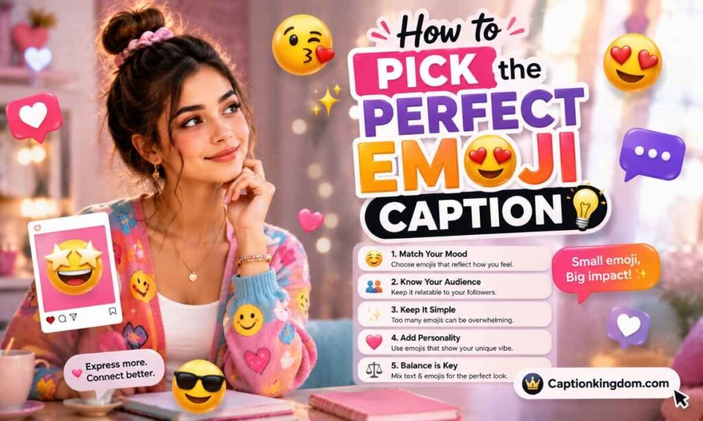 How to Pick the Perfect Emoji Caption 💡