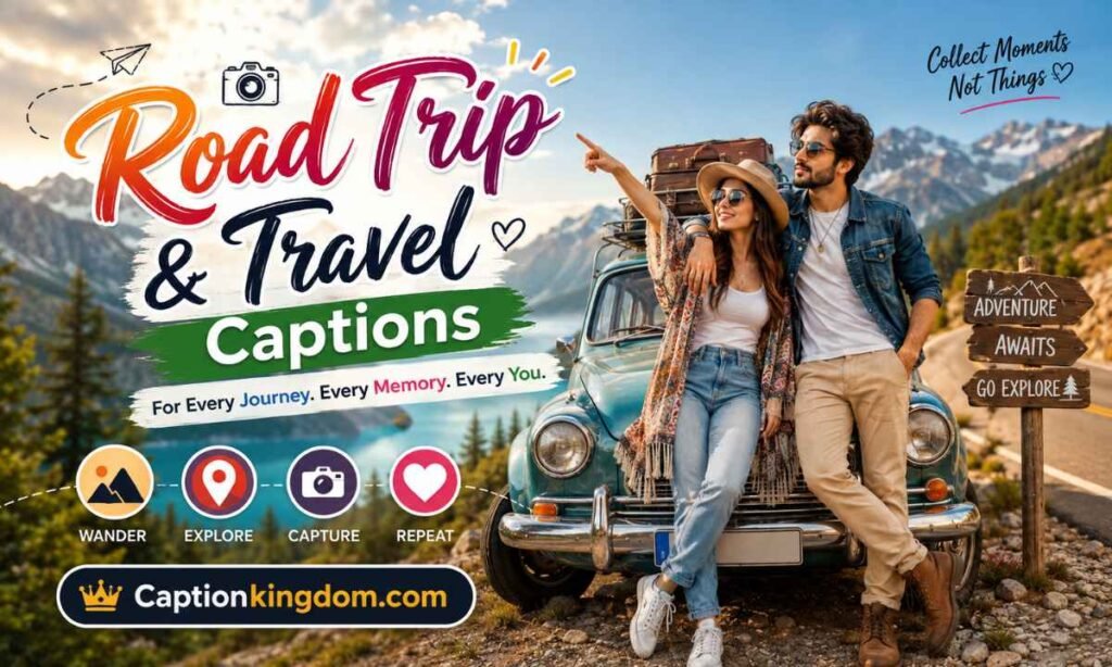 Road Trip & Travel Captions
