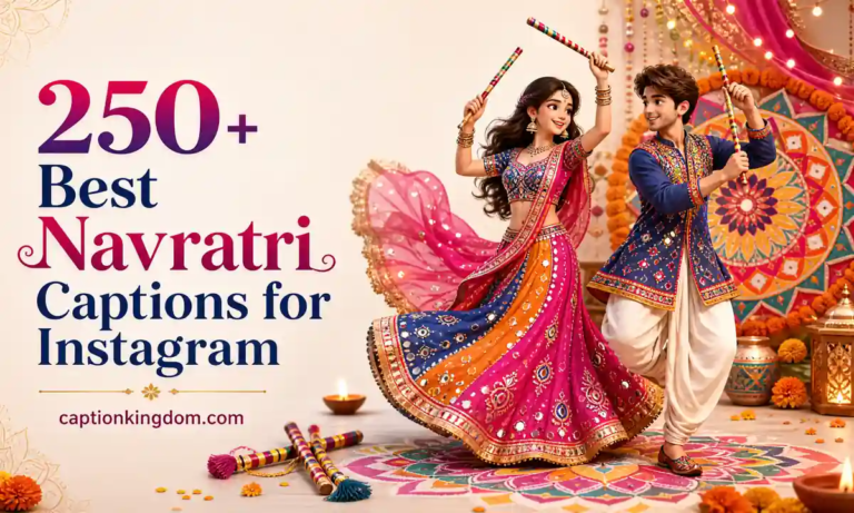 Navratri Caption instagram