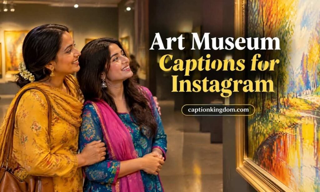 art museum captions