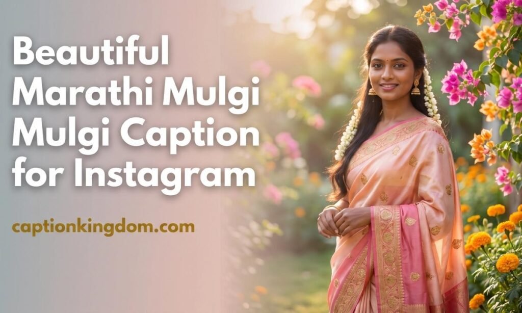 beautiful marathi mulgi captions