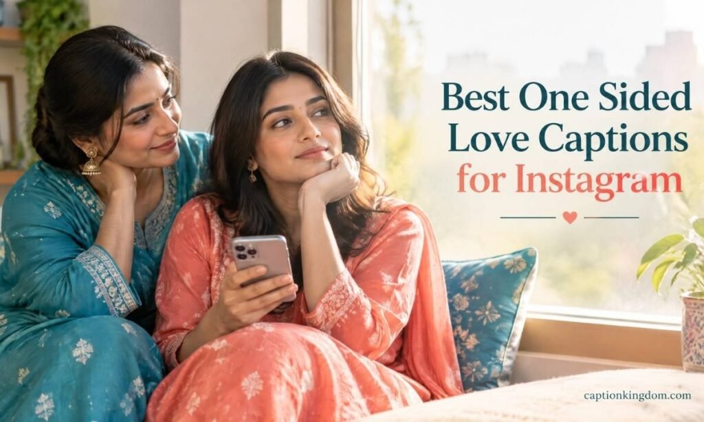 best one sided love caption