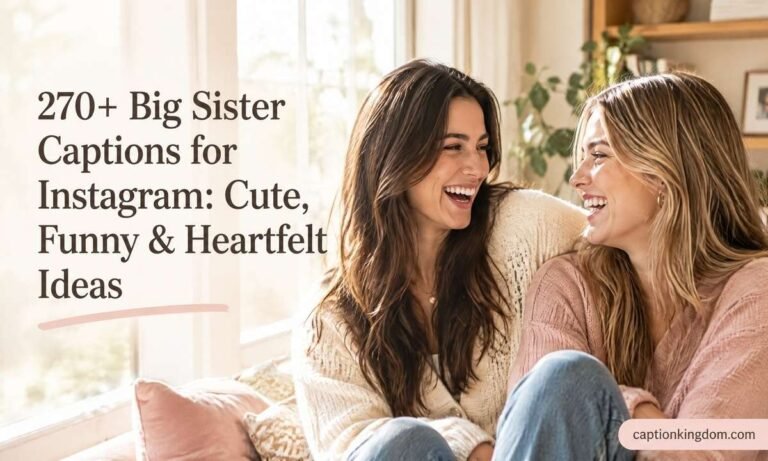 big sister captions