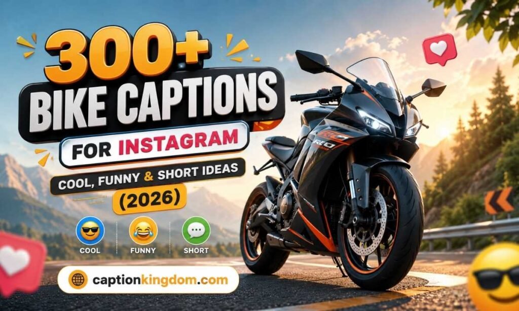 bike caption for instagram