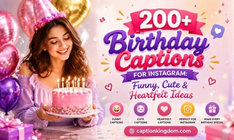 birthday captions