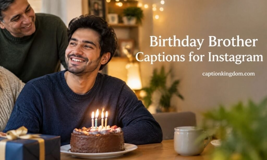 bithday brother captions