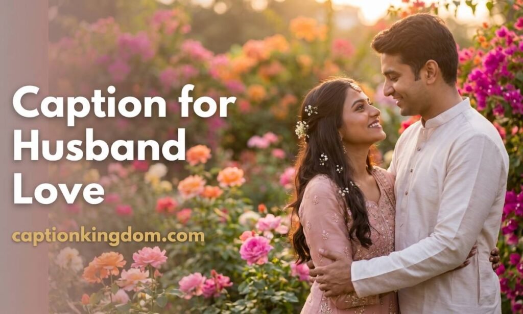 captions for husband love