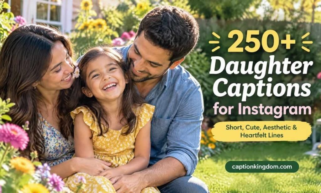 daughter captions