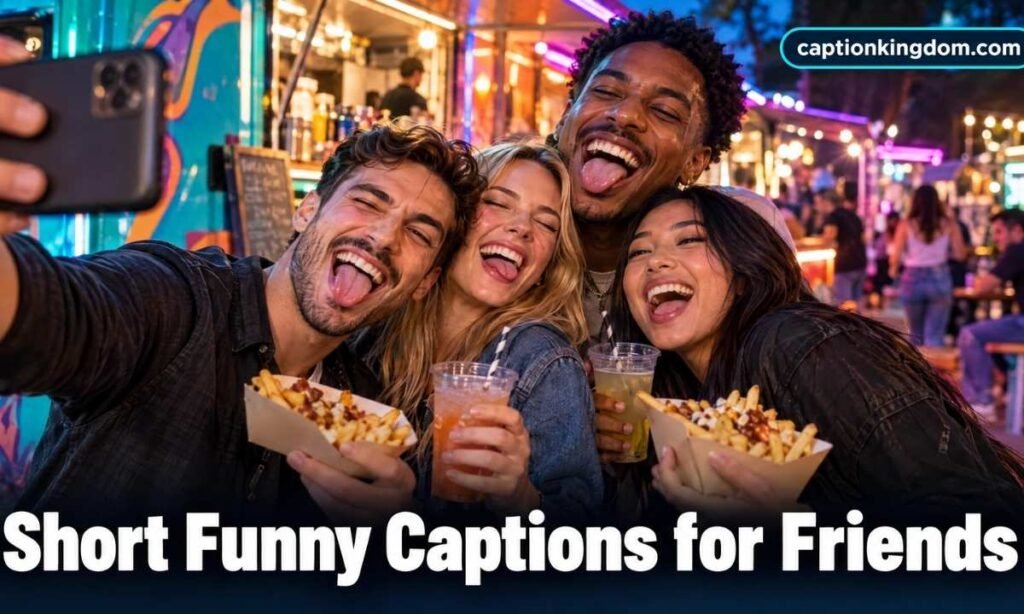 funny caption for friends