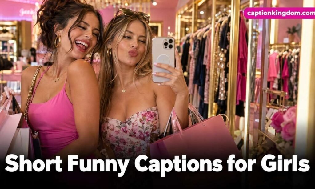 funny caption for girls