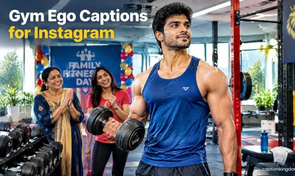 gym ego caption for instagram