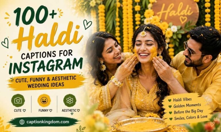 haldi captions