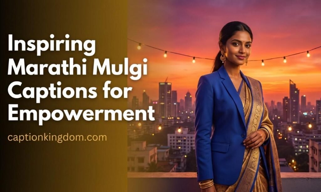 inspiring marathi mulgi captions