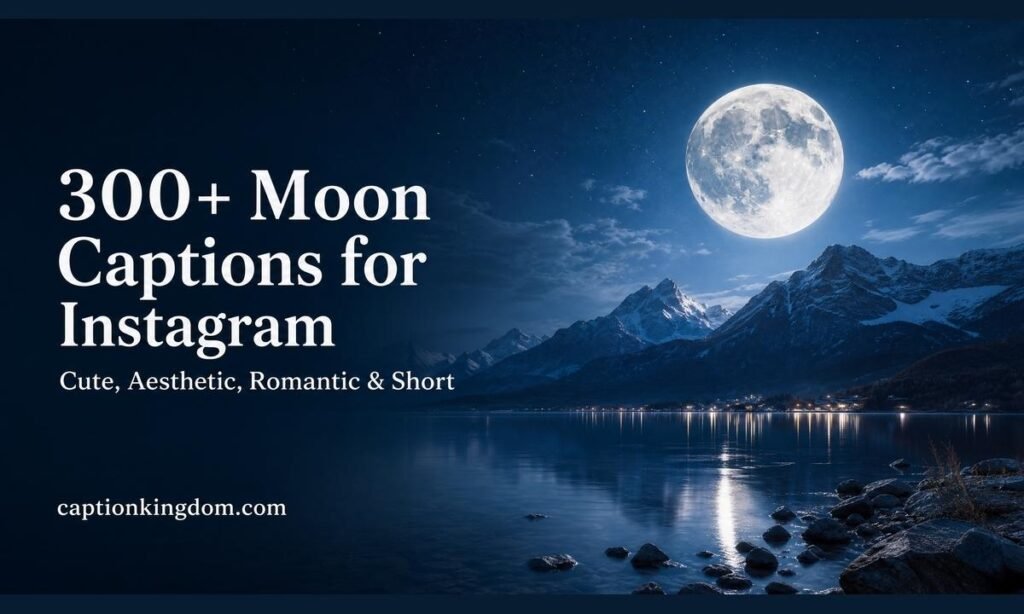 moon captions