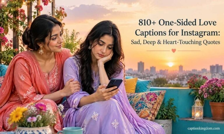 one sided love caption for instagram