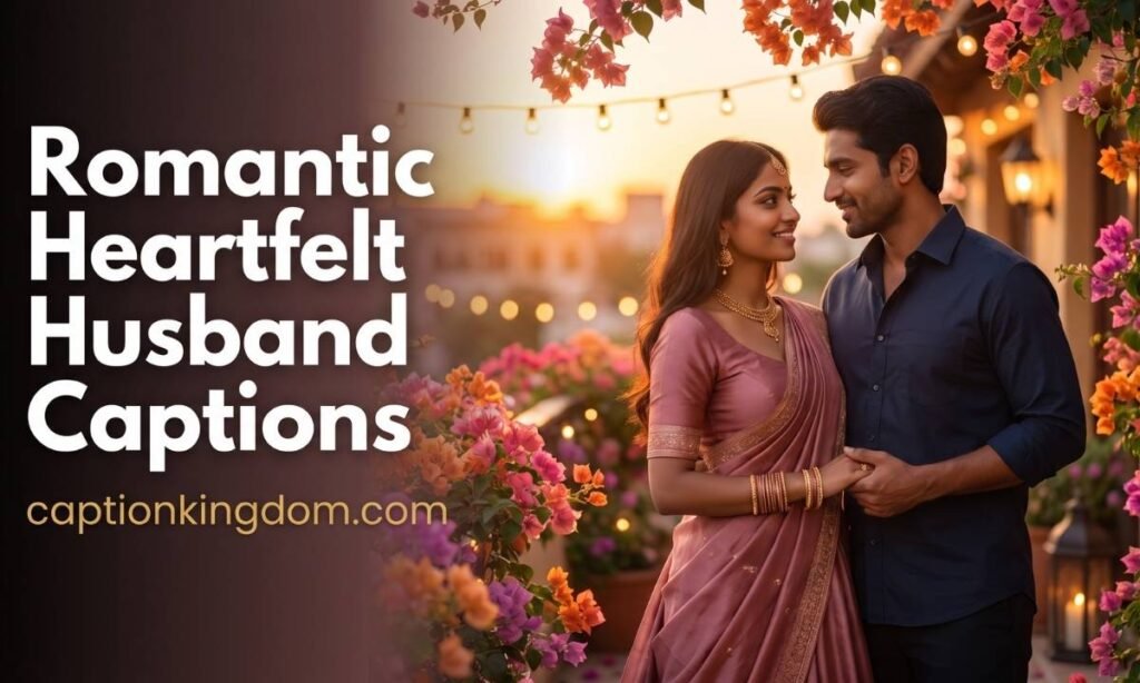 romantic heartfelt husband captions
