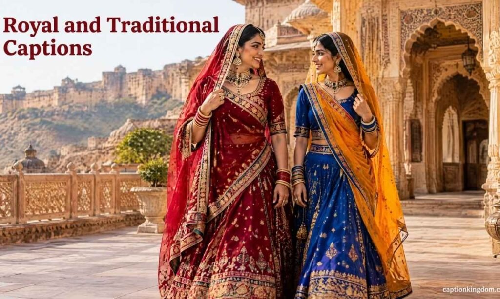 royal and traditional captions