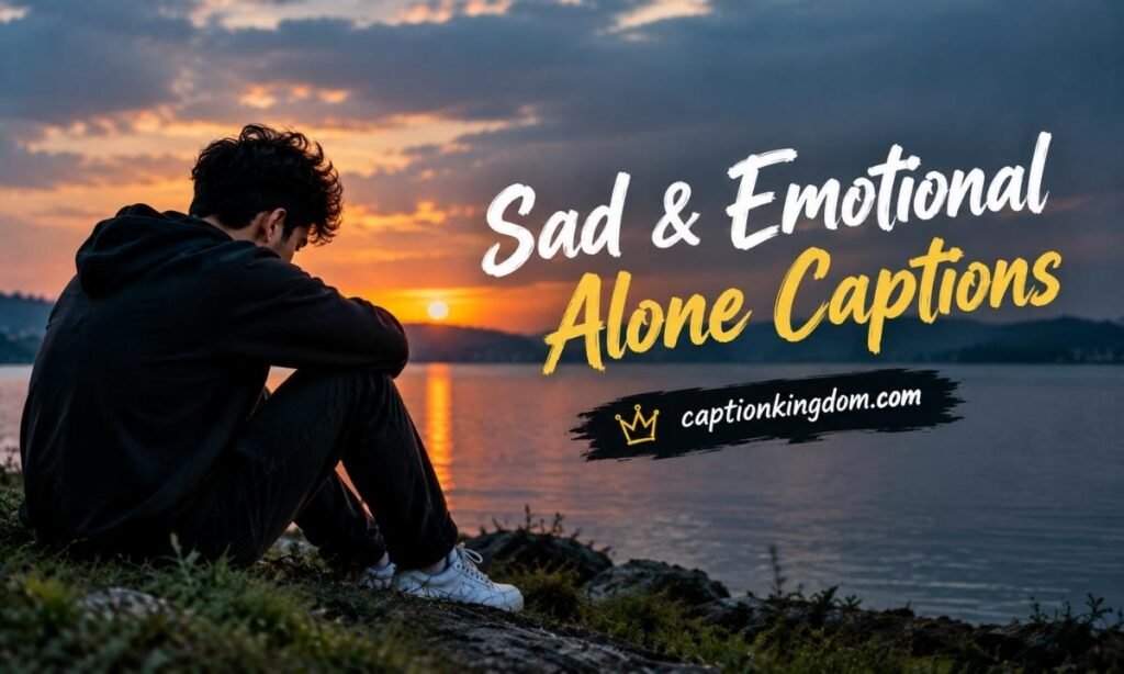 sad and emotional alone