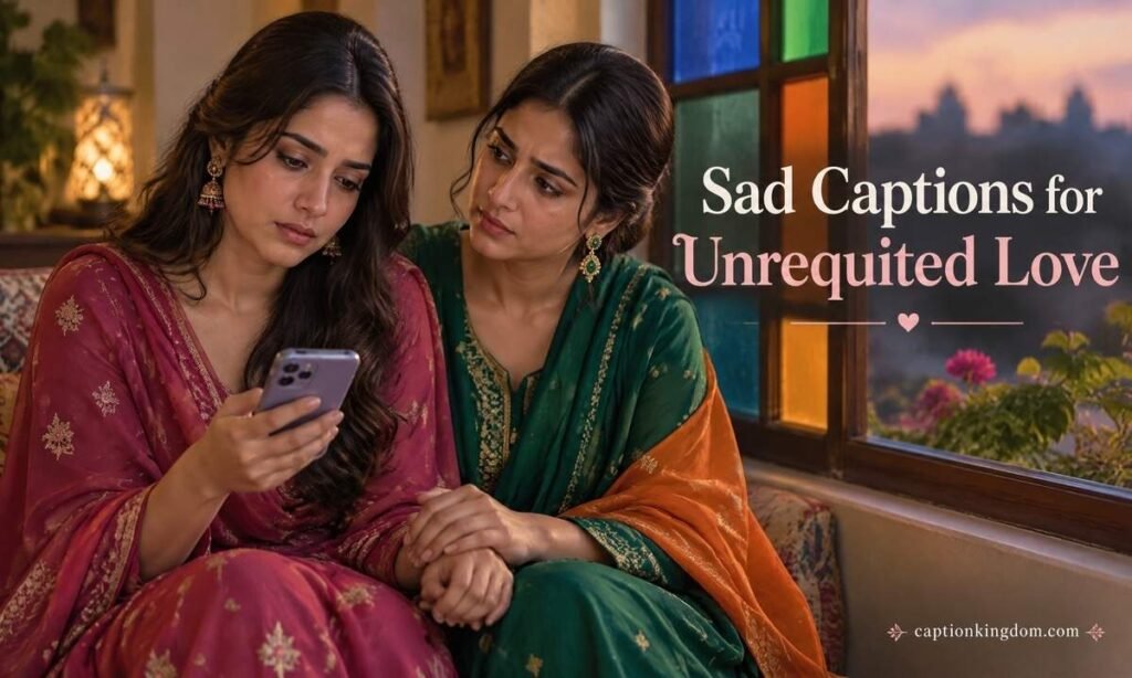 sad caption for one sided love