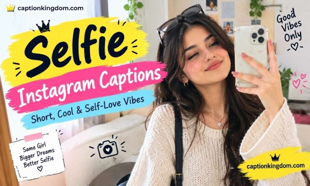 selfie caption for instagram