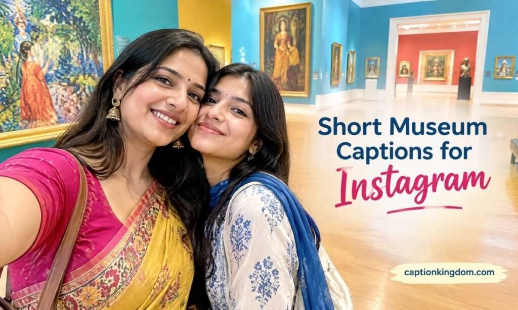 short museum captions