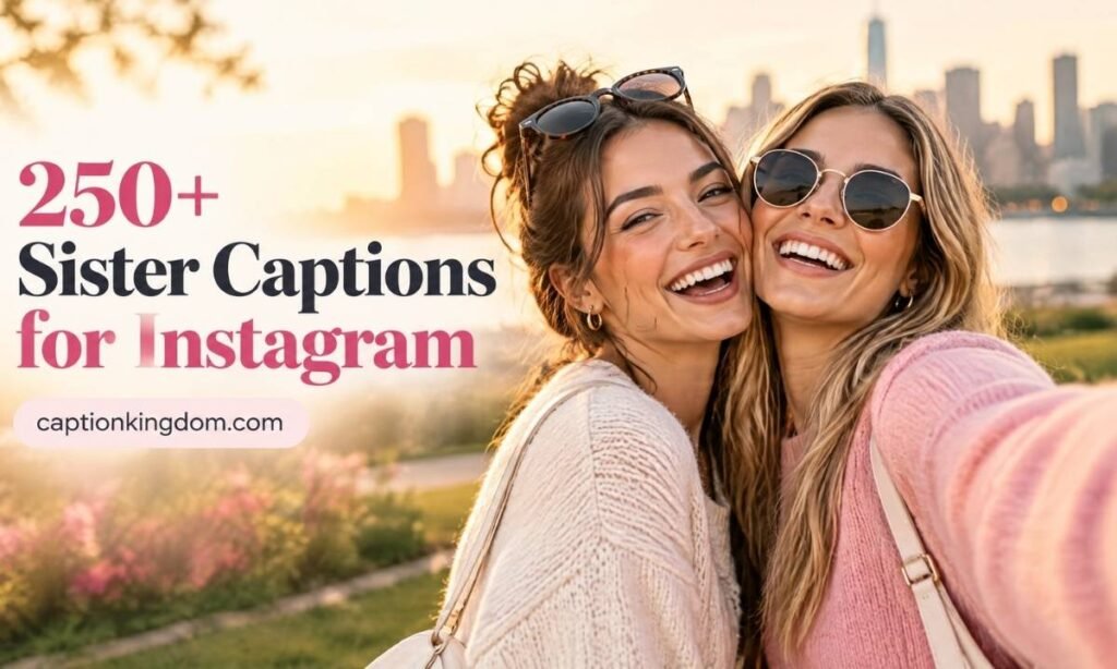 sister captions