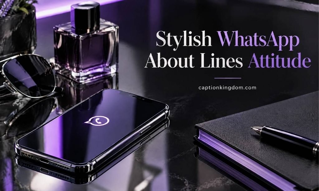 stylish whatsapp about lines