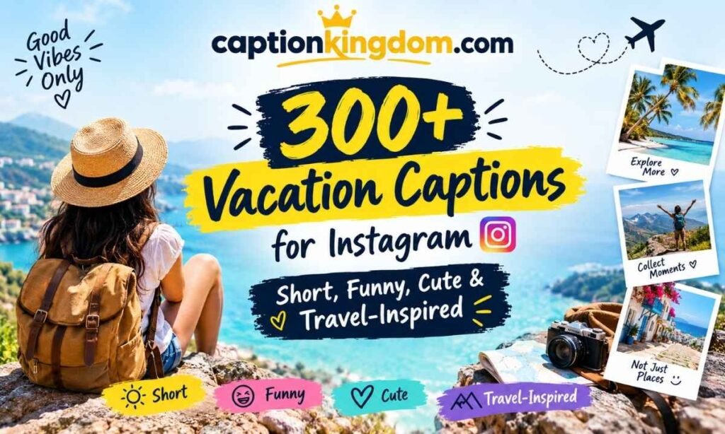 vacation captions