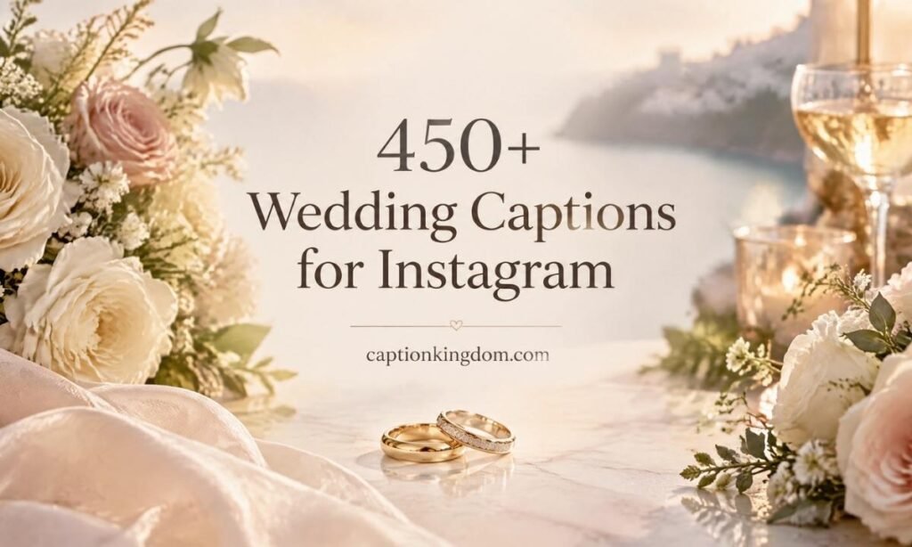 wedding captions