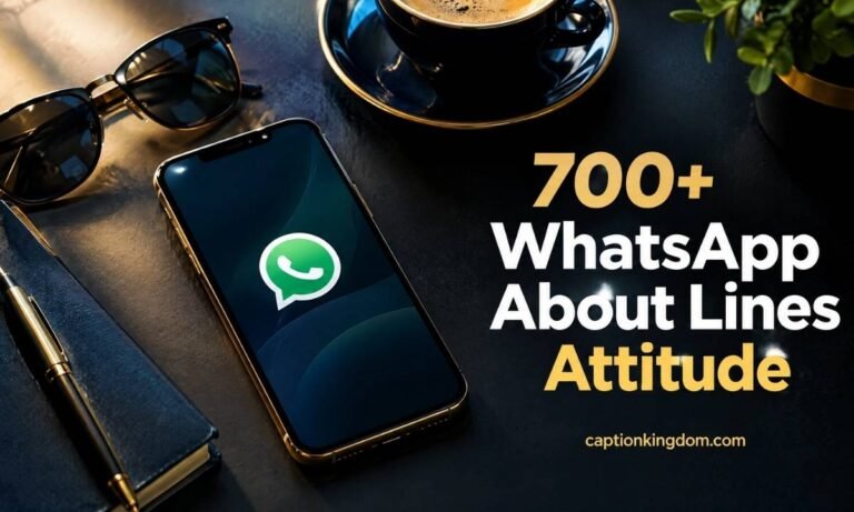 whatsapp about lines