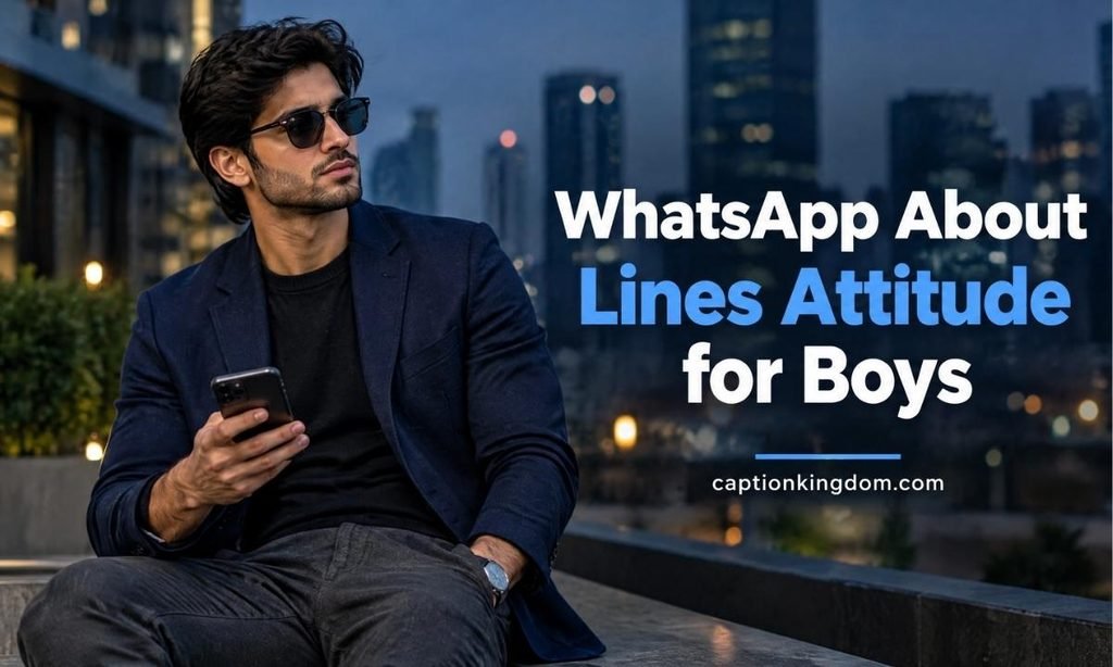 whatsapp about lines for boys