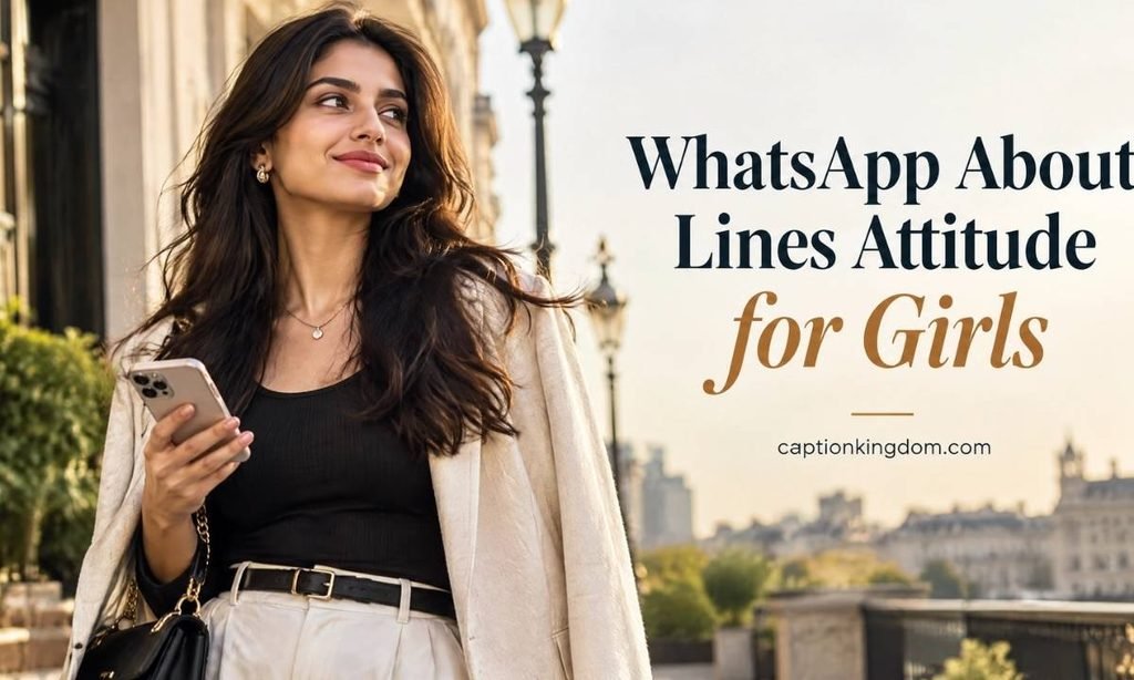 whatsapp about lines for girlz