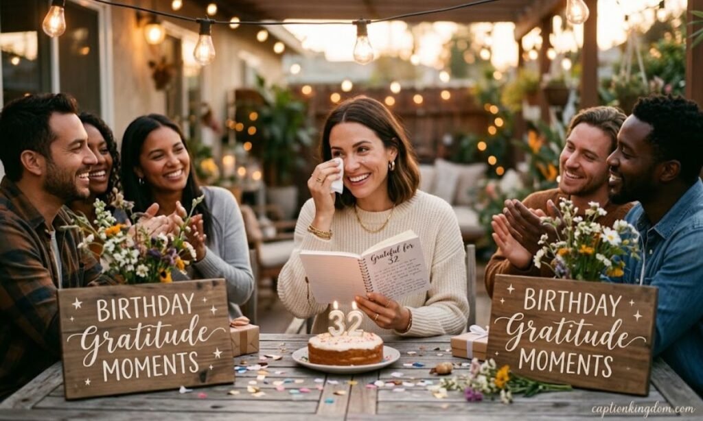 Birthday Gratitude Moments