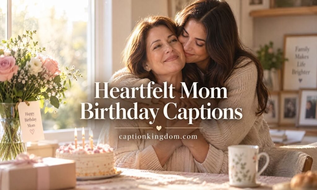 HEARTFELT mom captions