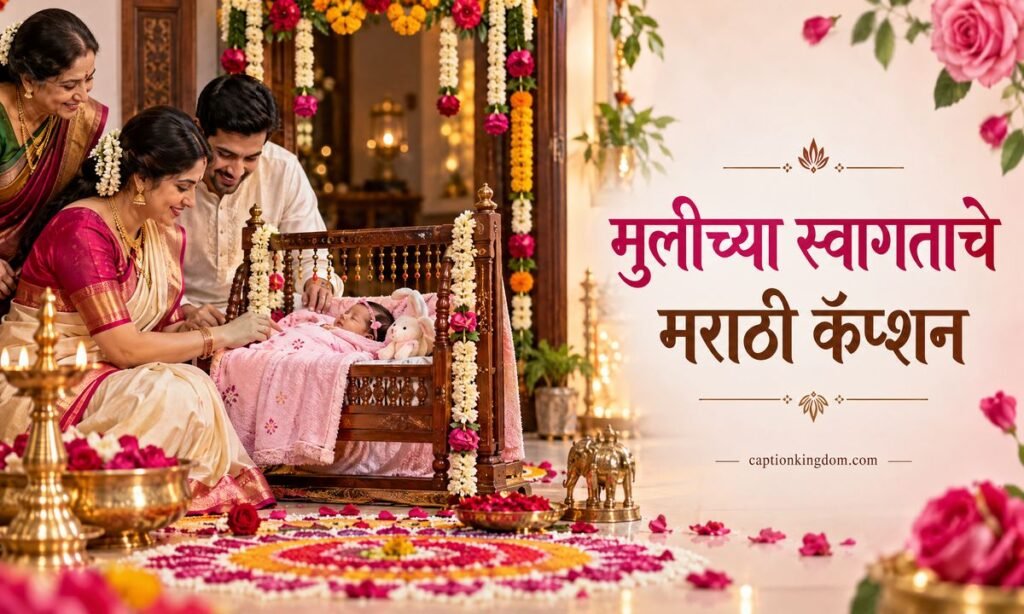 Marathi Captions for Welcoming a Baby Girl