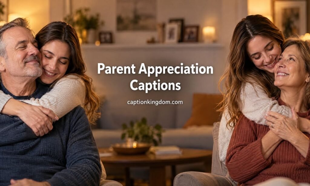 Parents appreciation Captions