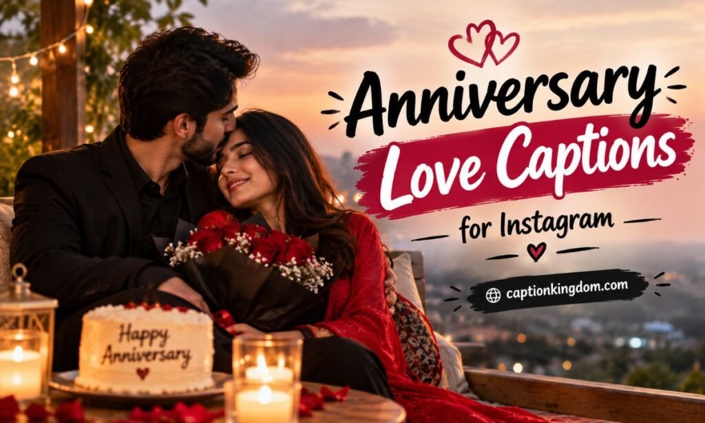 anniversary love caption