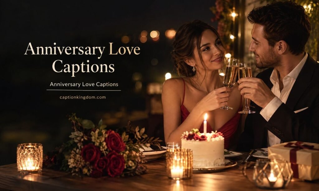 anniversary love caption