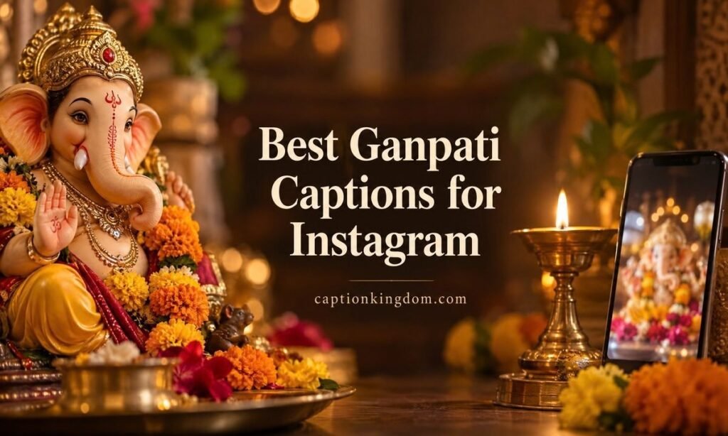 best ganpati bappa Captions