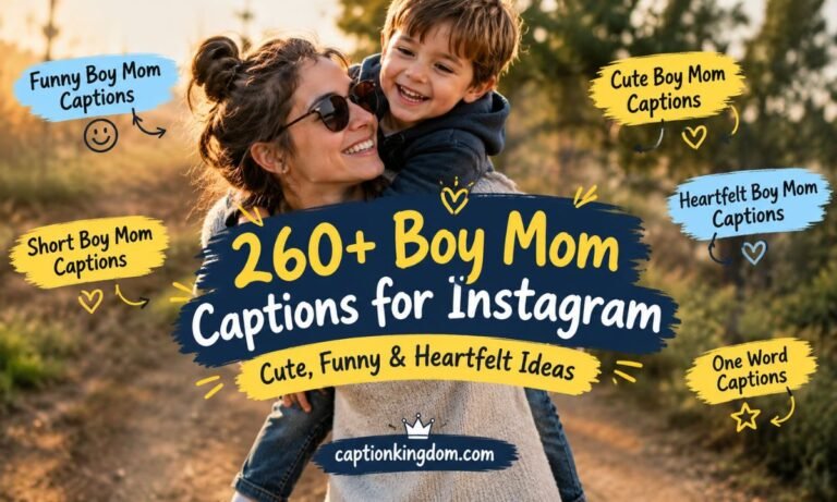 boy mom captions