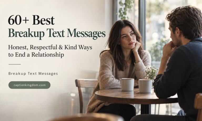 breakup text message