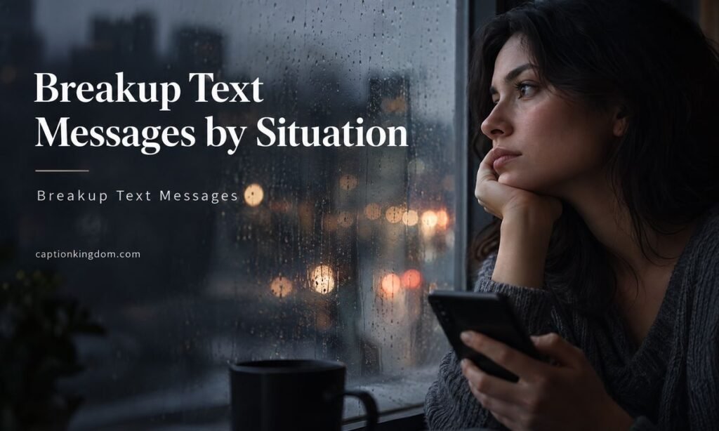 _breakup text message by situation