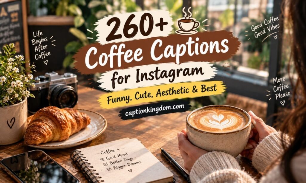 coffee captions