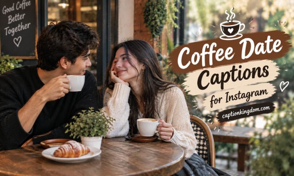 coffee date captions